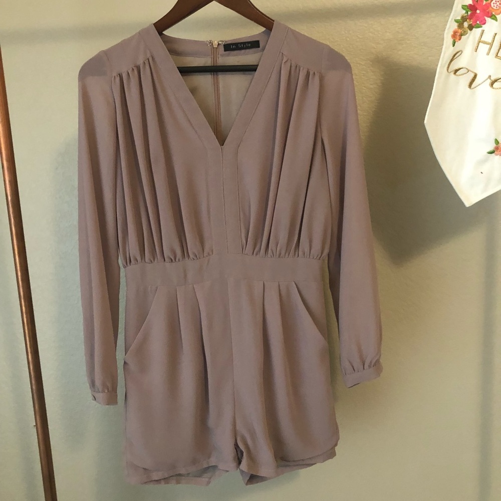 Beautiful Romper (yes, it has pockets!)